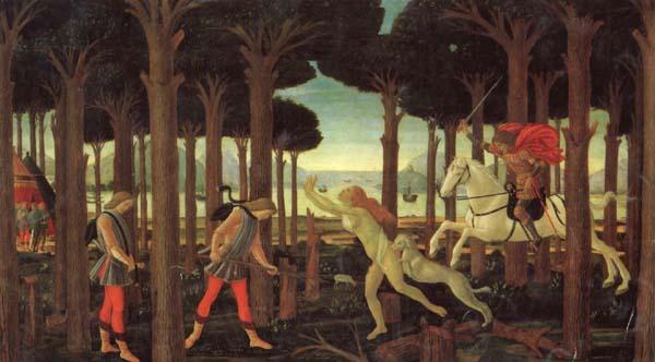 Sandro Botticelli The Story of Nastagio degli Onesti France oil painting art